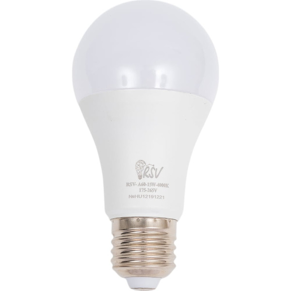 Светодиодная лампа RSV A60-15W-4000K-E27