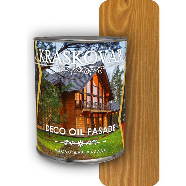 Масло для фасада Kraskovar осенний клен, 0.75 л 1292