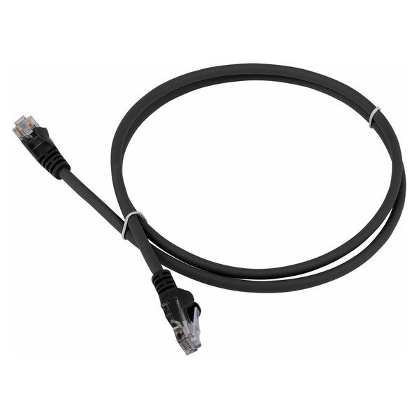 Патч-корд LANMASTER LAN-PC45/U6-2.0-BK