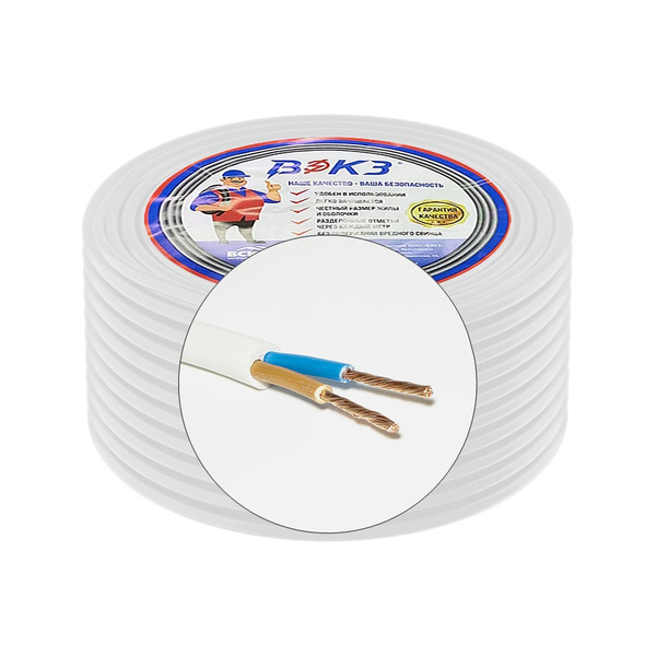 Провод ПВС DORI 2х1,5, ГОСТ 15699