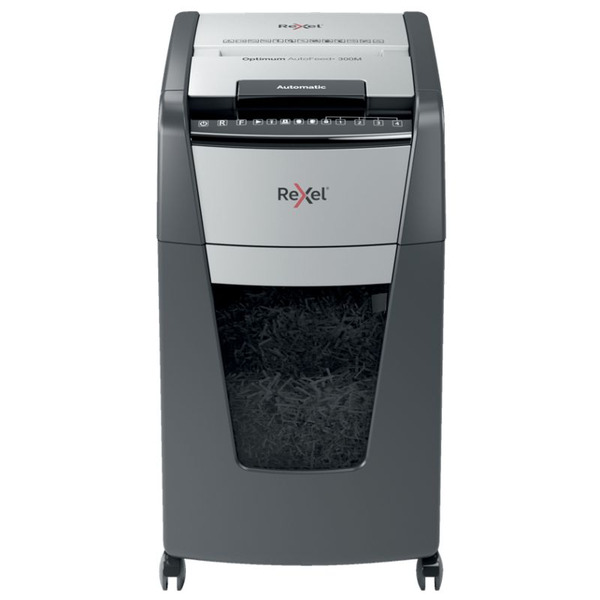 Уничтожитель документов (шредер) Rexel Optimum AutoFeed 300M черный