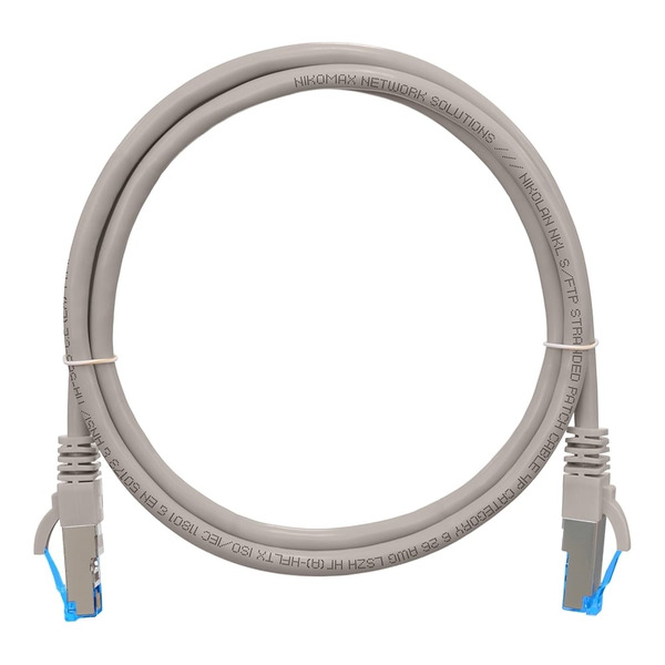 Шнур NIKOMAX NMC-PC4SE55B-001-C-GY