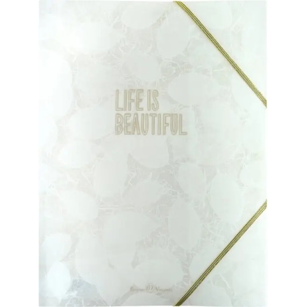 Папка на резинке "Пёрышки ", А4