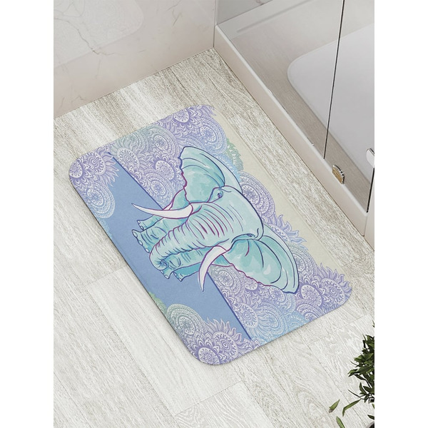 Противоскользящий коврик для ванной, сауны, бассейна JOYARTY Африканский сон bath_8166