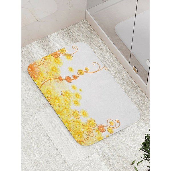 Противоскользящий коврик для ванной, сауны, бассейна JOYARTY Ароматное плетение bath_13405