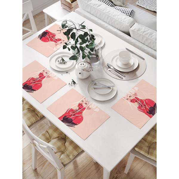 Салфетки на стол для сервировки JOYARTY np_423866