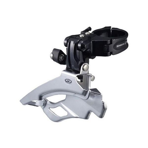 Переключатель велосипедный передний SHIMANO DEORE FD-M616D, универсальная тяга, угол: 66-69, KFDM 616D6L