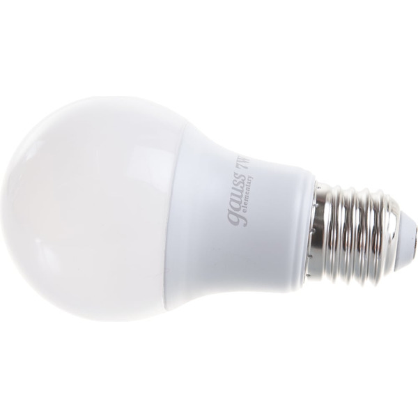 Лампа Gauss LED Elementary A60 7W E27 4100K 23227А
