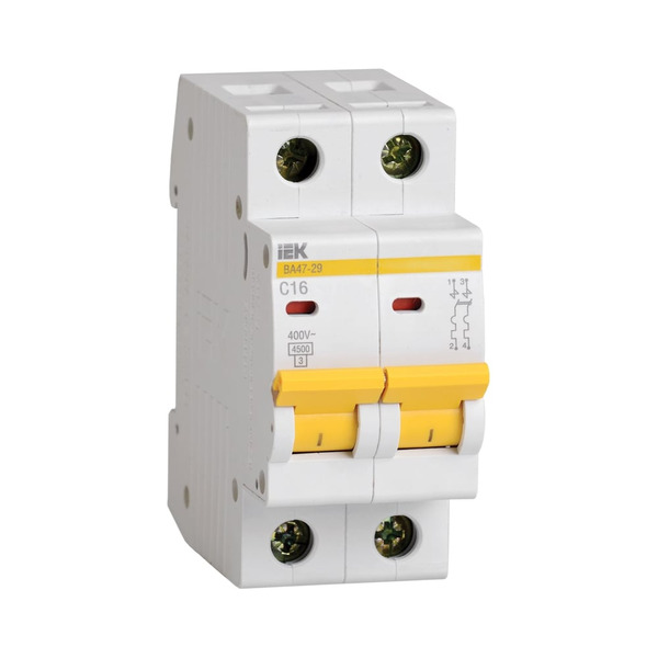 Автоматический выключатель IEK ВА47-29 MVA20-2-002-B