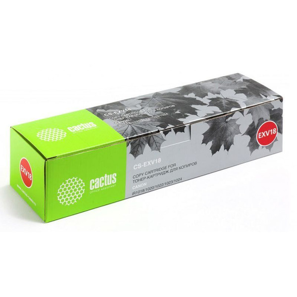 Картридж Cactus CS-EXV18 черный
