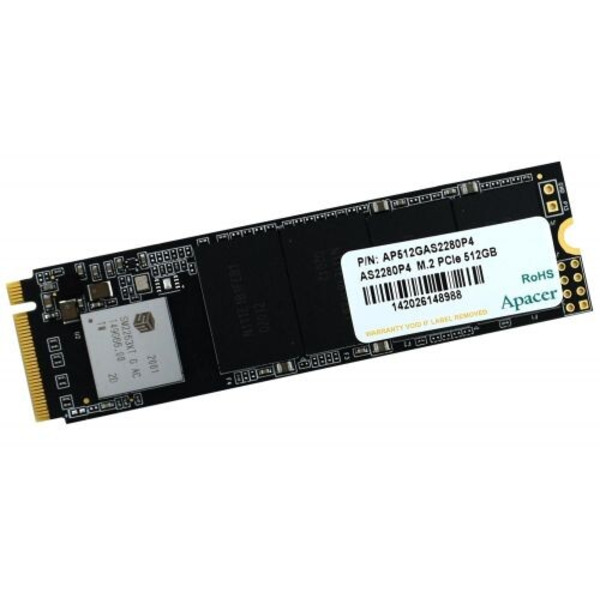 SSD накопитель Apacer AS2280P4U 512GB (AP512GAS2280P4U-1)