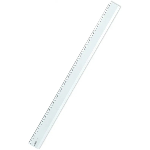 Линейка 60 см., прозрачный пластик