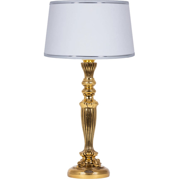 Настольный светильник BOGACHO Богемия СБ-156/Б/Тюссо снег