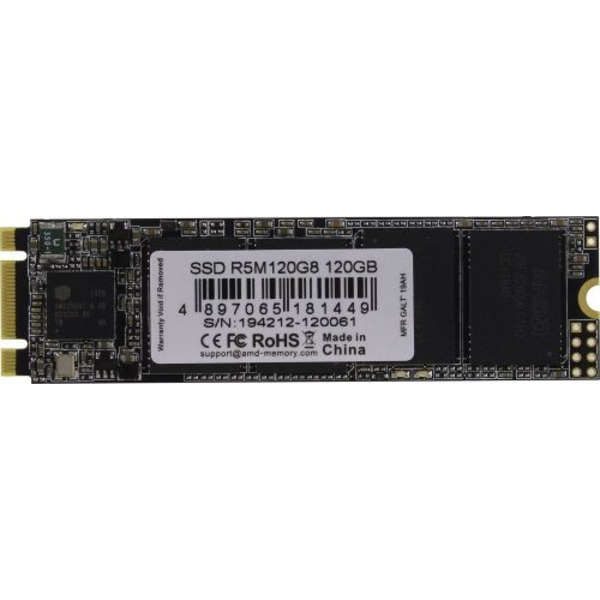 SSD накопитель AMD Radeon 120ГБ/SATA III/M.2 2280 (R5M120G8)