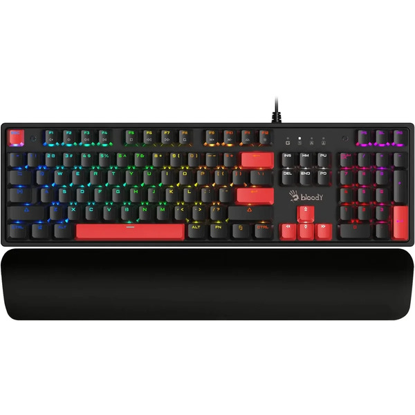 Клавиатура A4Tech Bloody S515R механическая черный