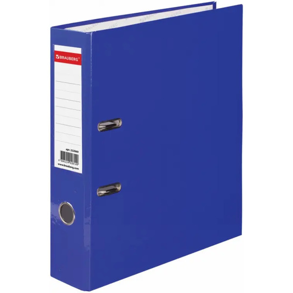Папка-регистратор, 80 мм, синяя
