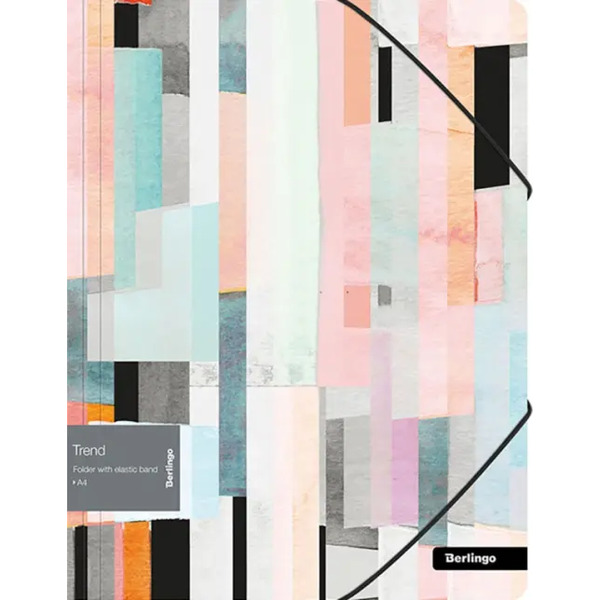 Папка на резинке "Trend", А4, 600 мкм