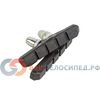 Колодки тормозные M-Wave, для V-брейк, 70мм, черные, 6-618329