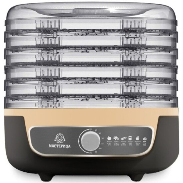 Сушилка для продуктов Мастерица EFD-1004VM серо-бежевый