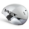 Велошлем Met Codatronca, White/Silver, 2024, 3HM119CE00MBI2, 3HM118M0VA1 (Размер: M)