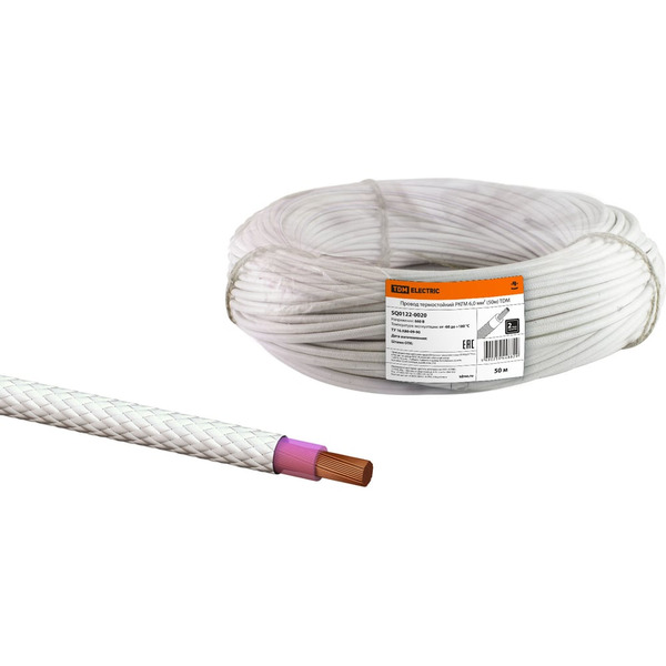 Термостойкий провод TDM ELECTRIC SQ0122-0020