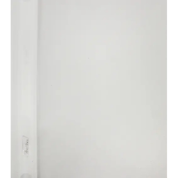 Папка-скоросшиватель пластиковая (прозрачный верх, А5, белая) (AS5_00100)