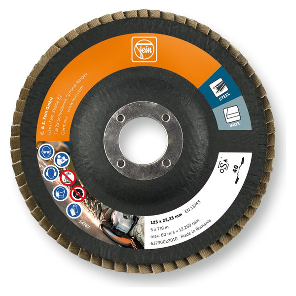 Веерный диск абразивный Fein 63730022010