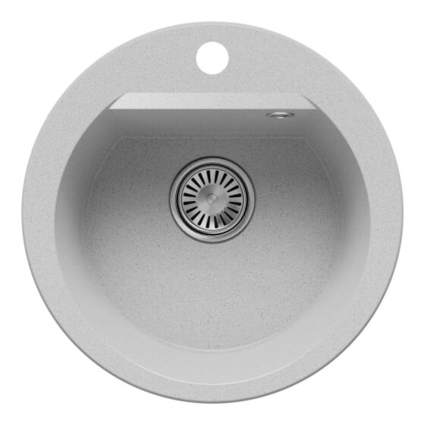 Кухонная мойка Polygran ATOL-460 Светло-серый (N314)