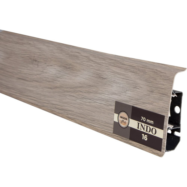 Плинтус Arbiton Indo 16 Дуб Кавказский, 2500x70x26 мм 61588