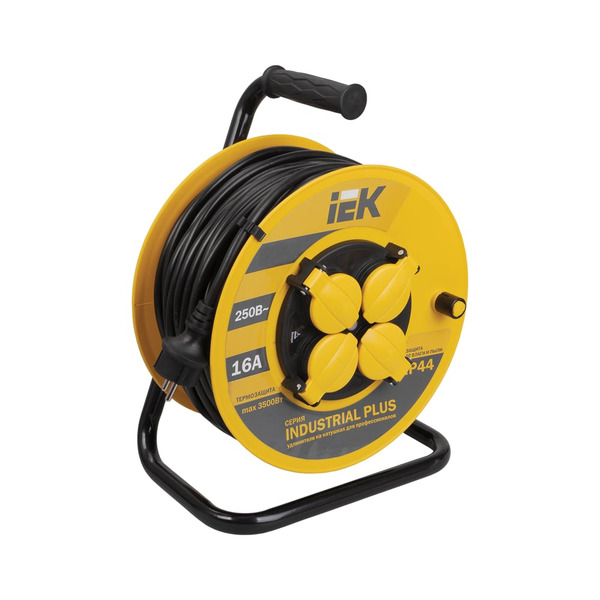 Удлинитель на катушке IEK WKP15-16-04-40-44 280614