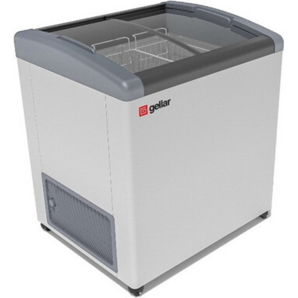 Морозильная камера Frostor-Gellar FG 250 E серый (наклонное гнутое стекло)