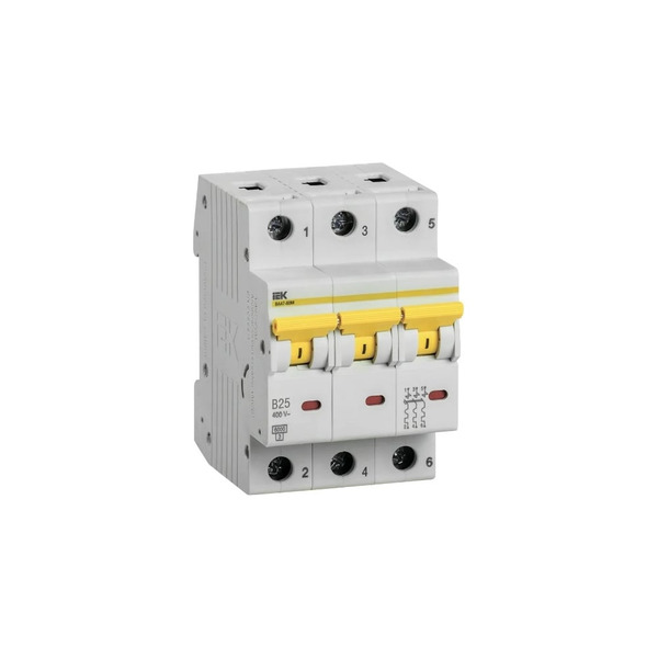 Автоматический выключатель IEK ВА47-60M MVA31-3-025-B
