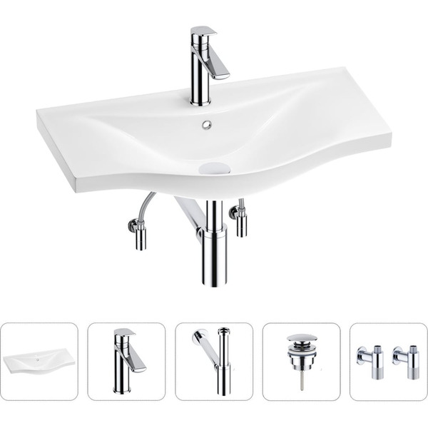 Раковина для ванной Wellsee Bisou 201005326