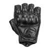 Велоперчатки ROCKBROS, черные, экокожа, с защитой. короткие пальцы, 16220006002 (Размер: L )