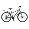 Велосипед горный STELS Navigator 710 MD V020 27.5" 2022, X0000001447 (Рама: 18" ( на рост: 167-178) Цвет: Серый/зеленый )