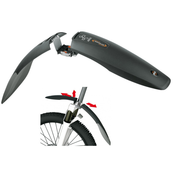 Крыло велосипедное SKS Shockblade Vario 26", переднее, чёрный, 10086