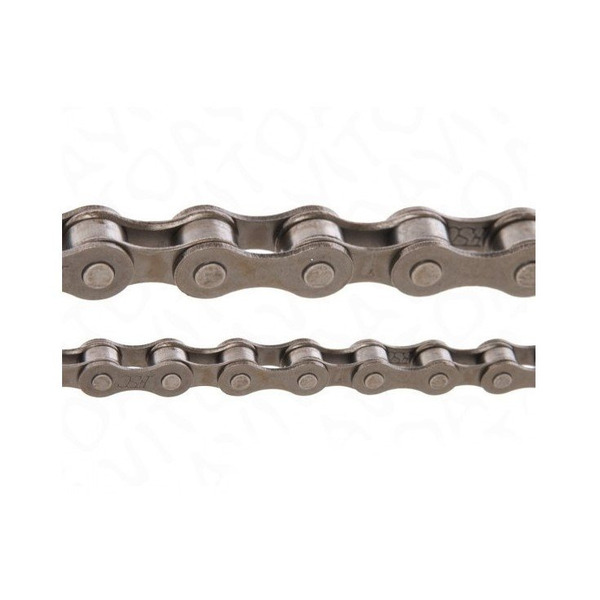 Цепь велосипедная YQC M410, 1/2х1/8", 1-скоростная, 114 звеньев,с замком, в коробке, 00-170127