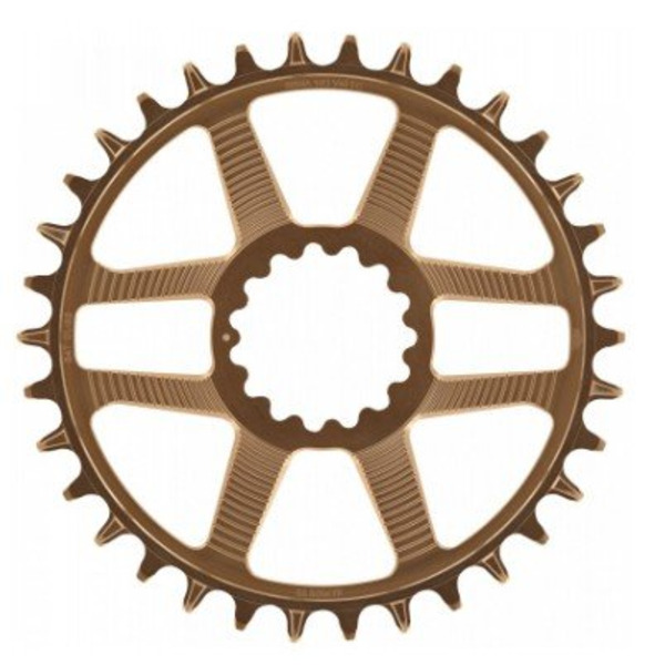 Звезда E Thirteen Helix R Guidering Direct Mount 30T Flip Flop 11/12s Bronze, CR4HRA-117