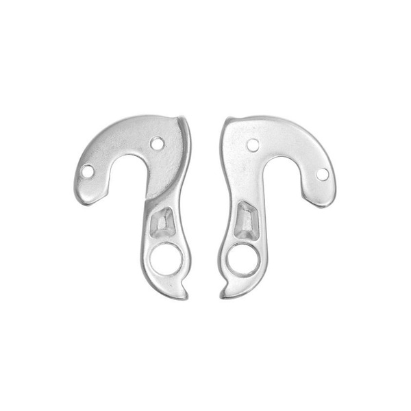 Держатель заднего переключателя (петух) TRIX, для велосипедов Fuji, Corratec, алюминиевый, серебристый, GH-119