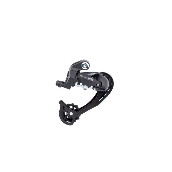 Переключатель задний MicroShift, RD-M26CL, SGS, 2/3x6/7 скоростей, крепление на болт, черный, RD-M26CL