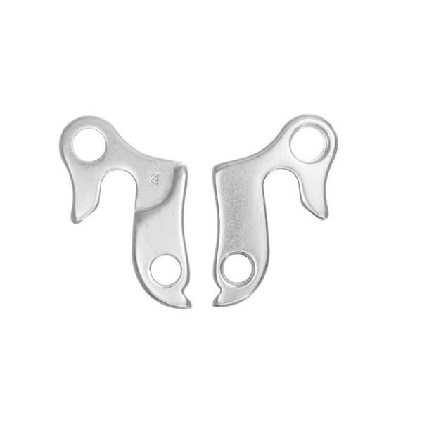 Держатель заднего переключателя (петух) TRIX, для Merida, Author, Trek, алюминиевый, серебристый, GH-009