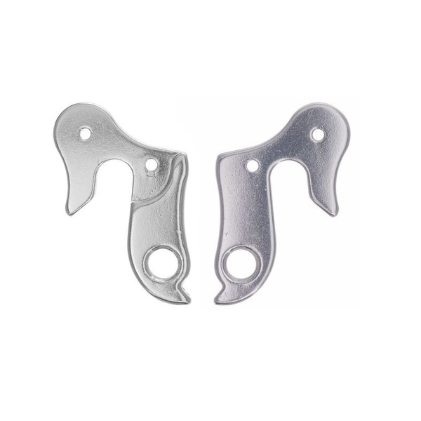 Держатель заднего переключателя (петух) TRIX, для велосипедов Stels, XDS, Evoke, алюминиевый, серебристый, D627