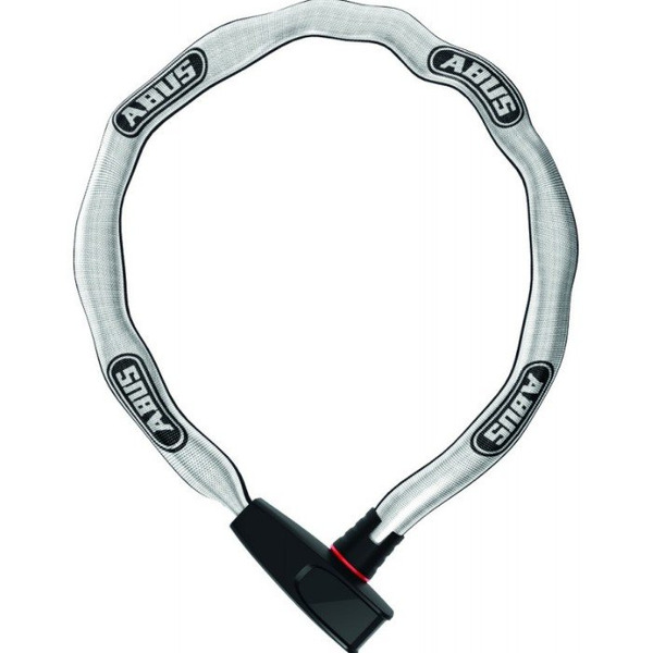 Замок вело Abus цепь 6мм, ключ, 6806K/110см reflective (square Chain) класс защиты 6/15 1160гр ABUS, 05-0069105