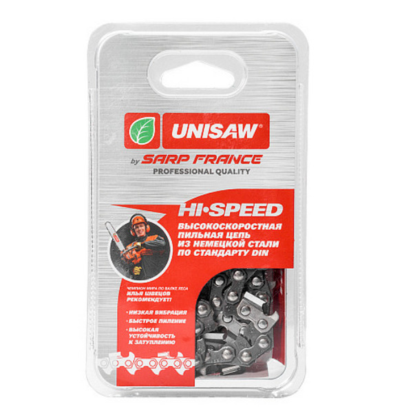 Цепь пильная Unisaw 14" 3/8" 1,3 53 звена SE3L53DL