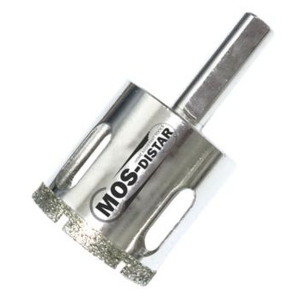 Коронка алмазная Mos-Distar 8мм по кафелю, стеклу, граниту, керамограниту MS-SAGRNT8