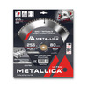 Диск пильный тонкий тв.сплав Metallica Ultra 255*30/25,4мм 80зуб Т=2,6 по алюминию и пластику 903704
