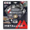 Диск пильный тв. сплав. Metallica Ultra 190*30/20/16мм 16зуб Т=2,4мм по строй древесине/гвозди 903773