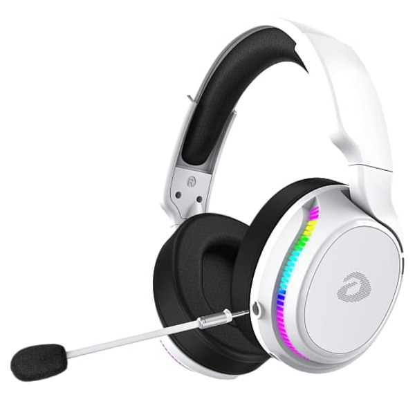 Накладные игровые беспроводные наушники Dareu A710X White-Black