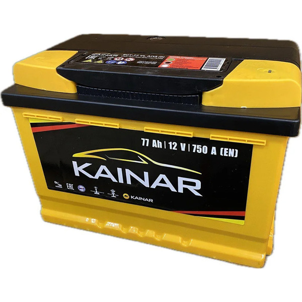 Автомобильный аккумулятор Kainar 77 Ач обратная полярность L3