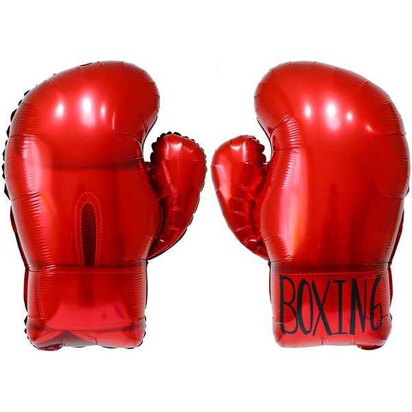 Шар (26"/66 см) Фигура, Боксерские перчатки, 1 шт.